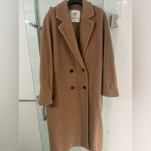 BABATON Slouch Coat, Camel, 3
